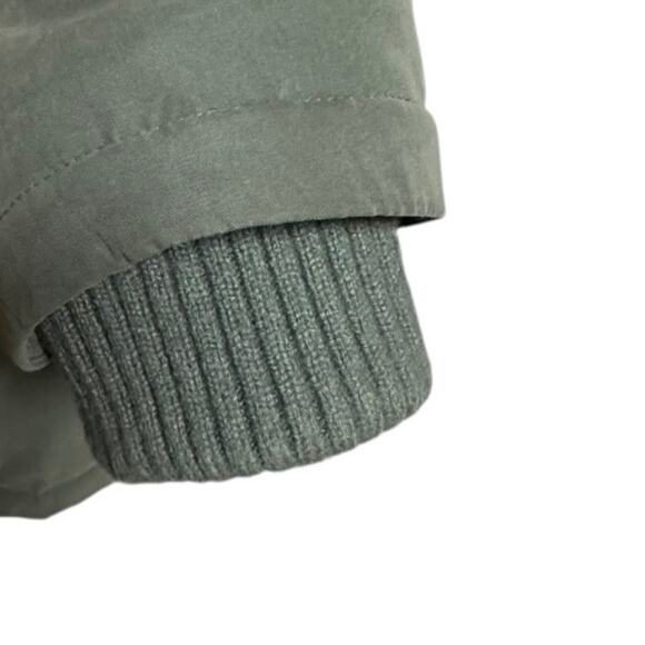 DKNY Faux-Fur Trim Hooded Water-Resistant Coat Loden Green Size XL - Picture 6 of 10